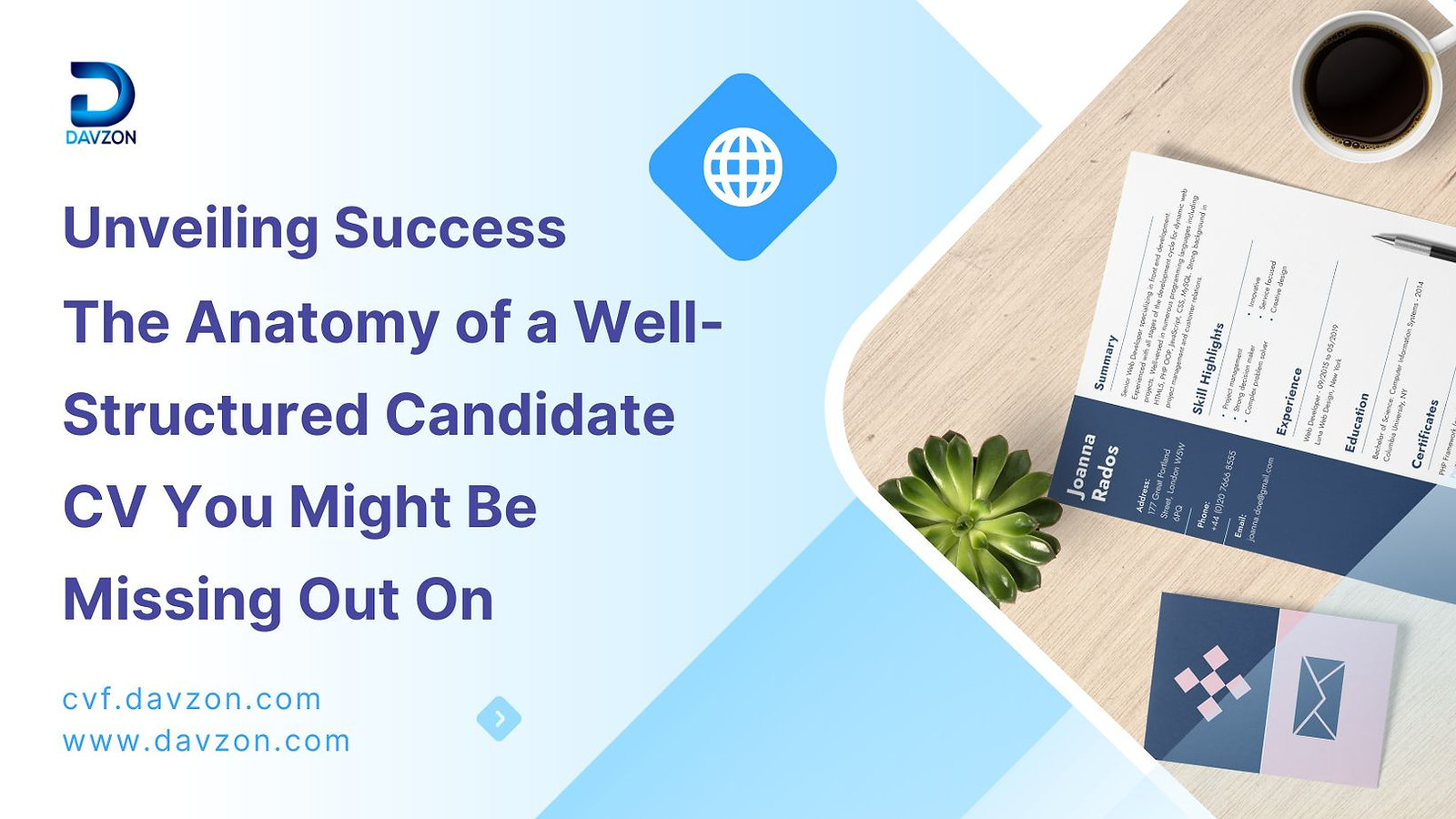 Unveiling Success: The Anatomy of a Well-Structured Candidate CV